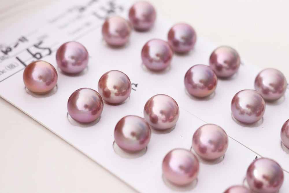 Spring Pearl Colors: Lavender Pearls