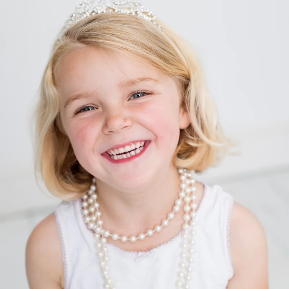 Buy Baby Pearl Necklace and Bracelet Authentic Freshwater Pearls Flower Girl,  Baptism, Dedication, First Communion, Girls Jewelry Online in India - Etsy