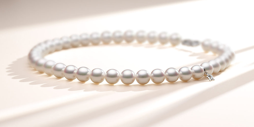 Mikimoto Pearl Necklace Glamour Shot