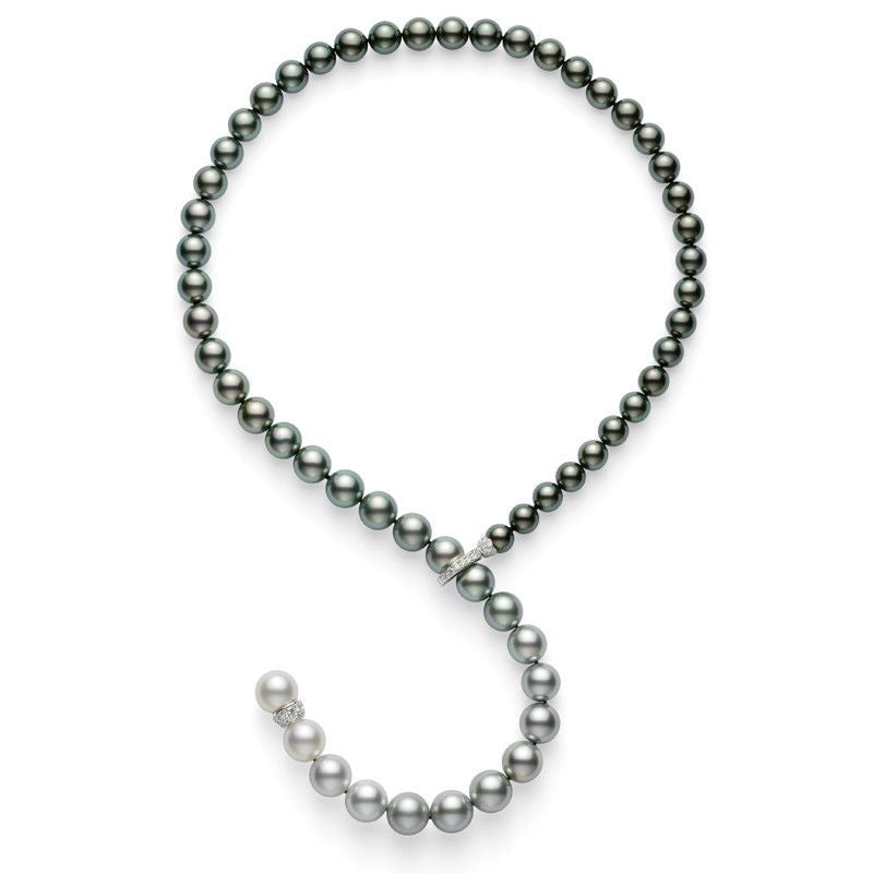 Mikimoto Tahitian and South Sea Pearl Necklace