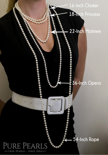18 Inch Pearl Necklace? - Pure Pearls