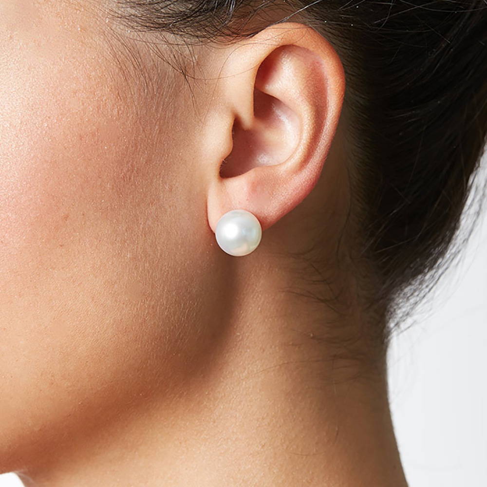 Pearl Earring Size Guide: 11.0-12.0mm Pearl Earrings