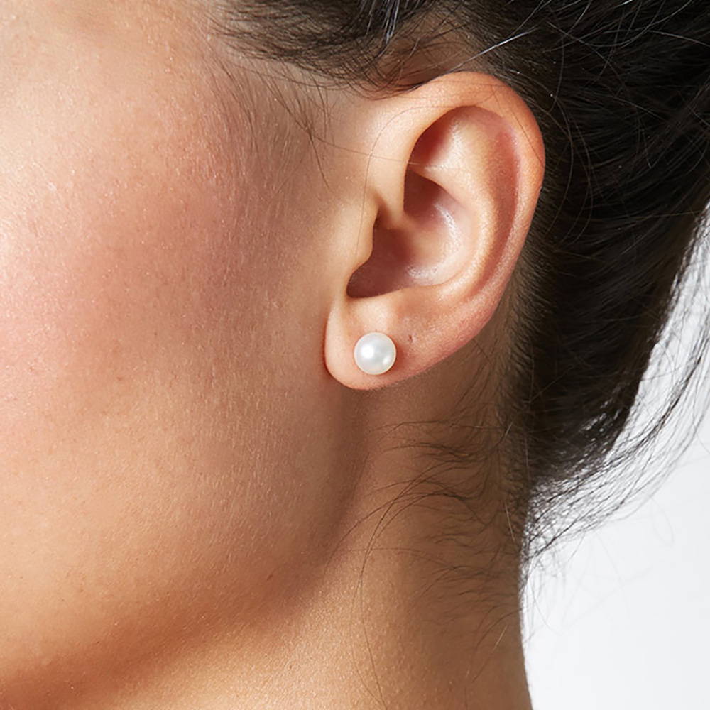Pearl Earring Size Guide: 6.0-7.0mm Pearl Earrings