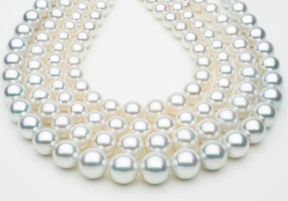 White South Sea Pearl Necklaces