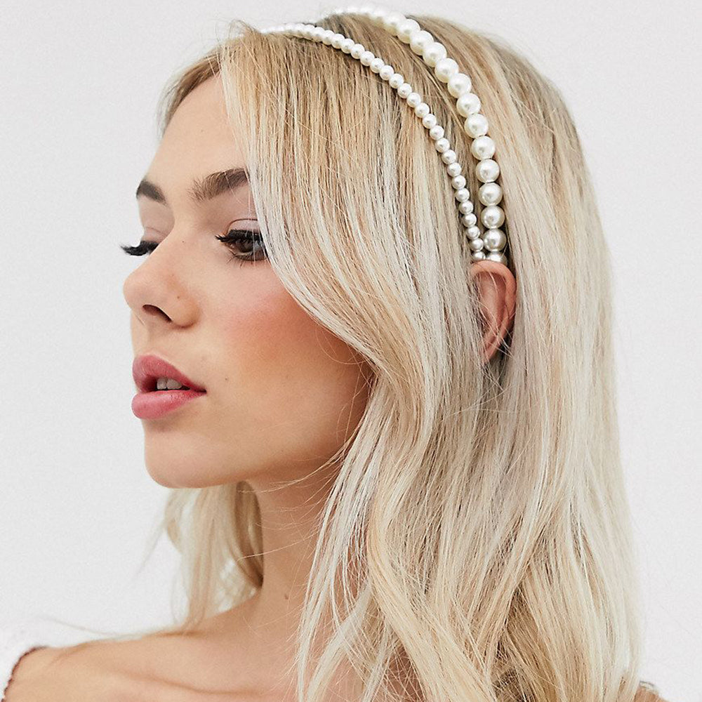 Pearlcore Trends 2022 Pearl Headbands