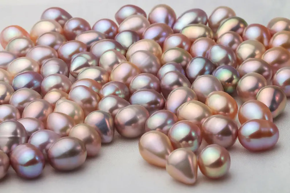 Pink Freshwater Pearls at Tucson Gemshow