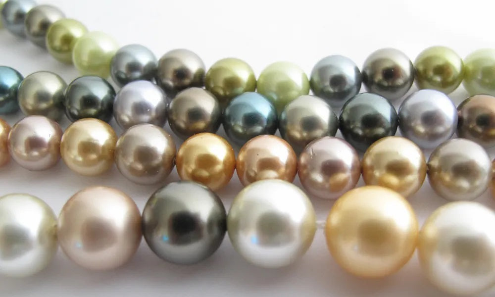 Faux Shell Pearls Example