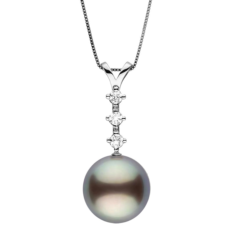 Pearl Product Spotlight: Tahitian Pearl and Diamond Constellation Pendant
