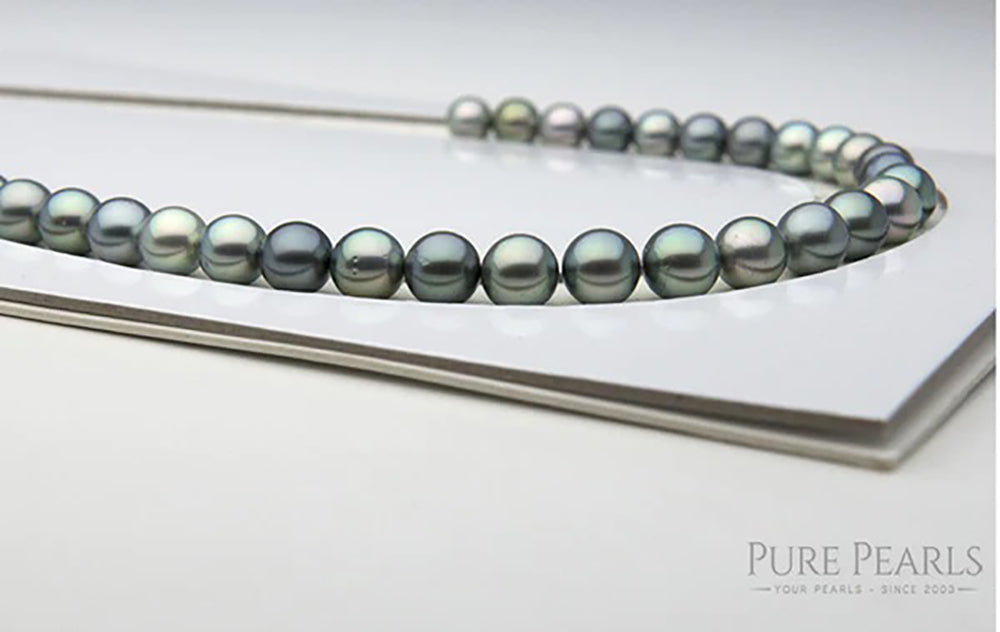 Creating a Tahitian Pearl Necklace