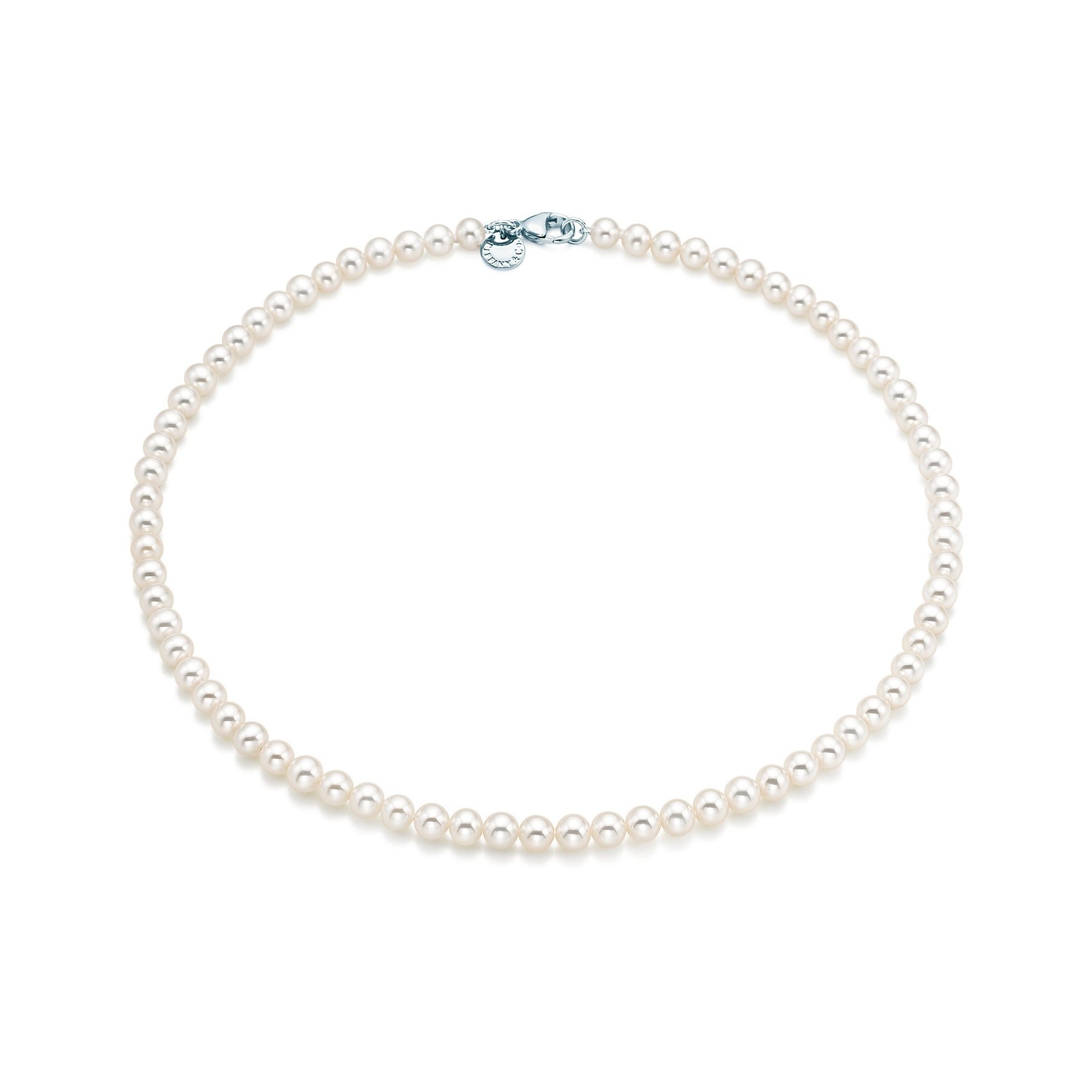 Tiffany Ziegfeld Pearl Necklace with a Silver Clasp