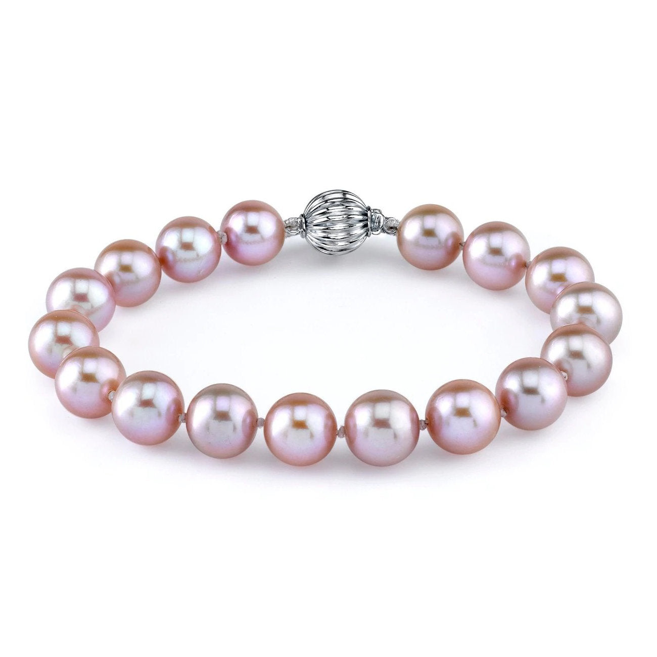 7.0-7.5mm Pink Freshwater Pearl Bracelet in AAA Quality from Pure Pearls