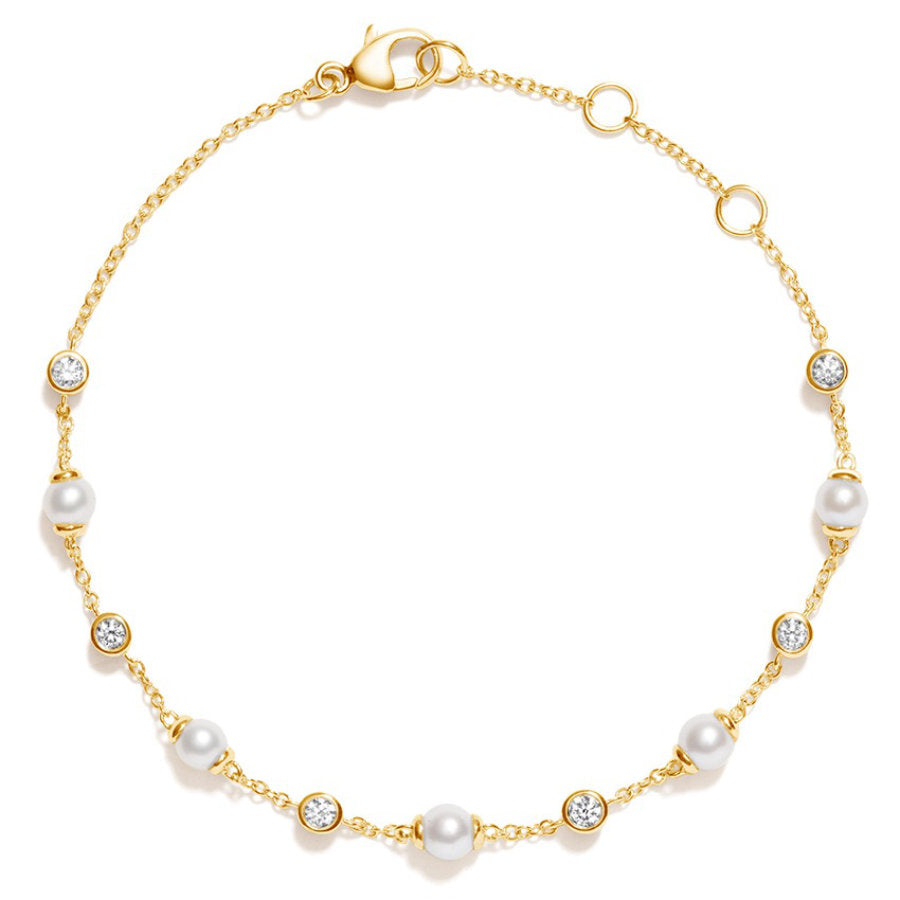 Athena Premium Akoya Cultured Pearl and Diamond Bracelet from Brilliant Earth