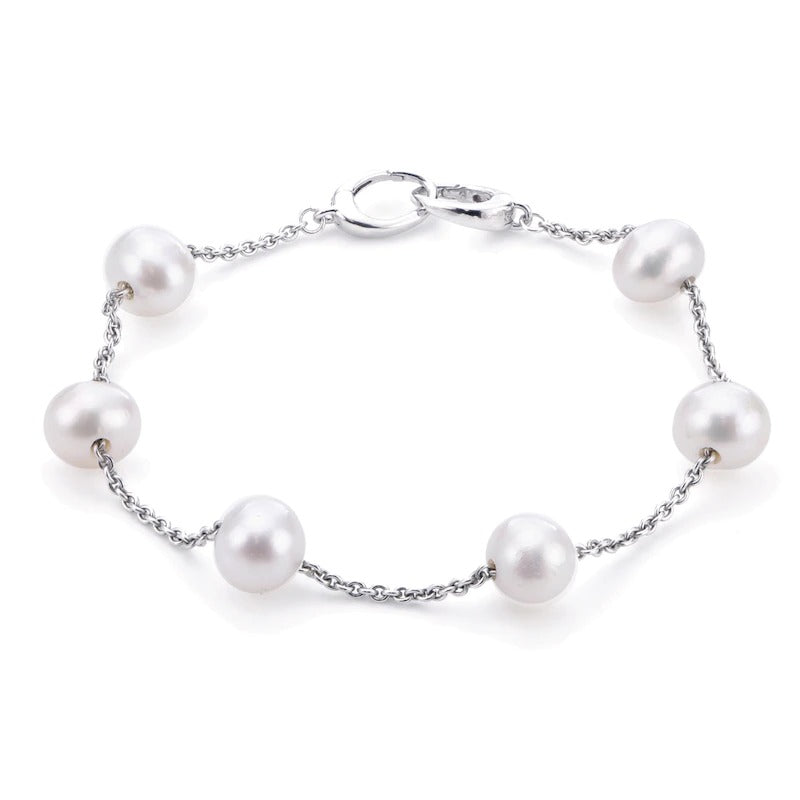 Cultured Pearl Bracelet Sterling Silver from Kay