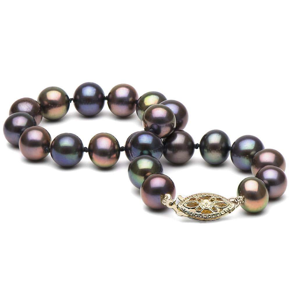 black freshwater pearl bracelet