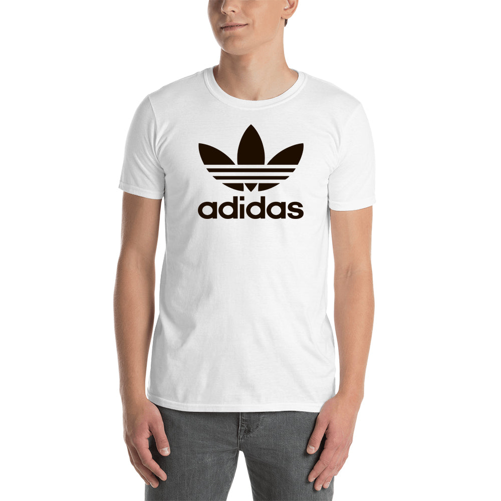 adidas white tee shirt