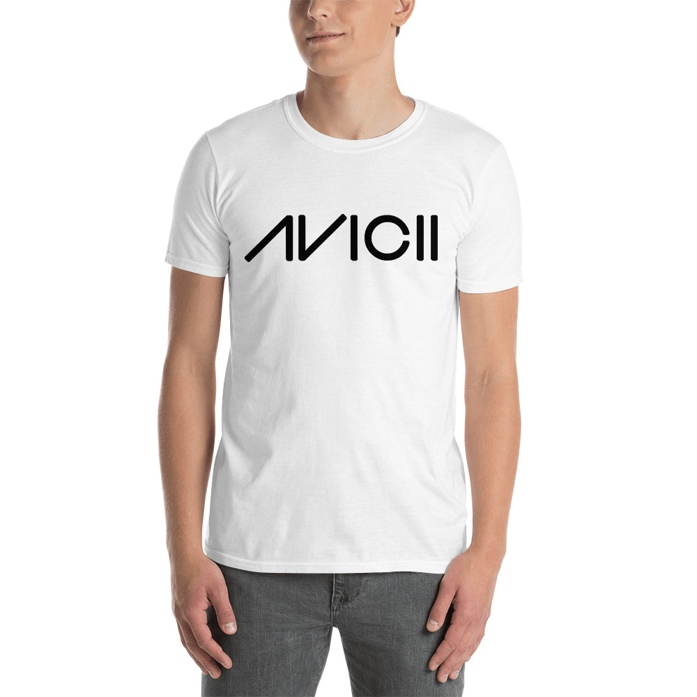 Avicii T shirt Music DJ T shirt white Short-sleeve Cotton T shirt for men –  