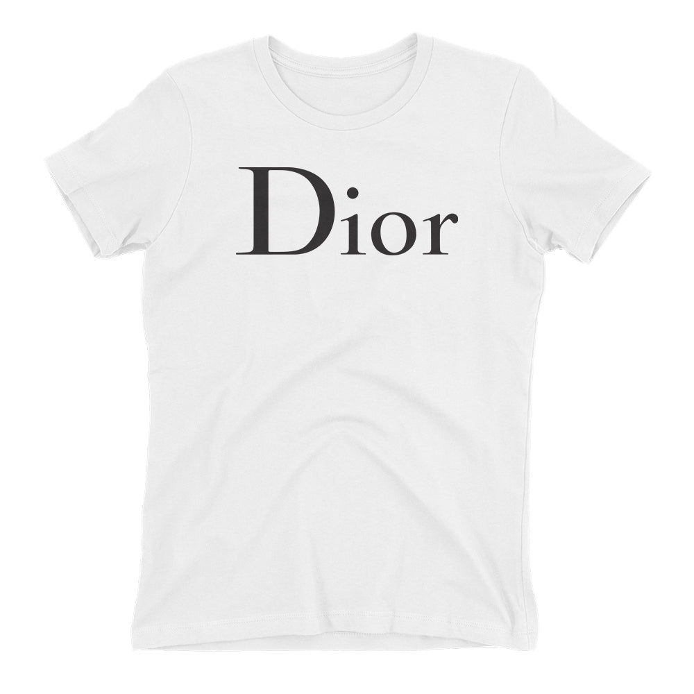 Dior 22SS towel dark jacquard LOGO shortsleeved Tshirt White