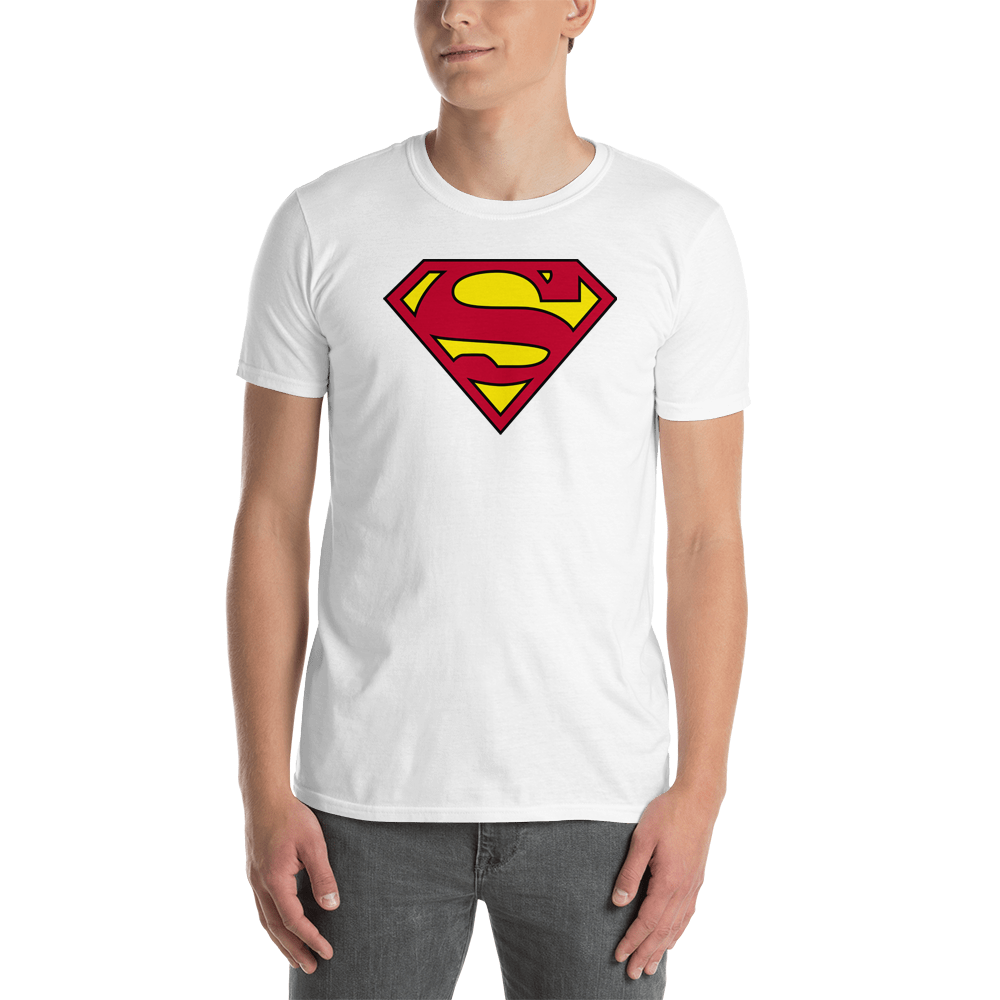 Opeenvolgend Buskruit dood Superman T Shirt White Superhero T Shirt Short-Sleeve Cotton T-Shirt for men  – Dafakar.com