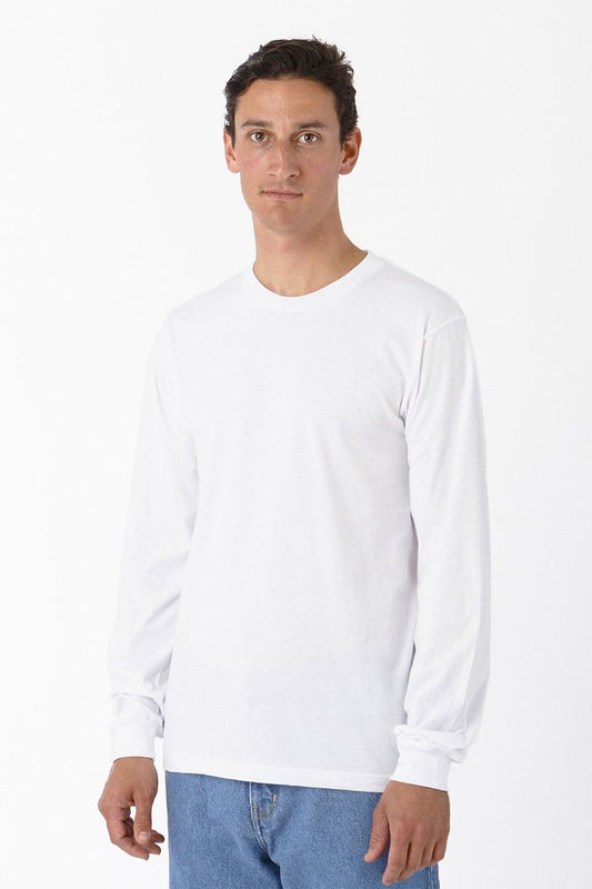 TX407GD - Long Sleeve Heavy Thermal Crew Neck – Los Angeles Apparel