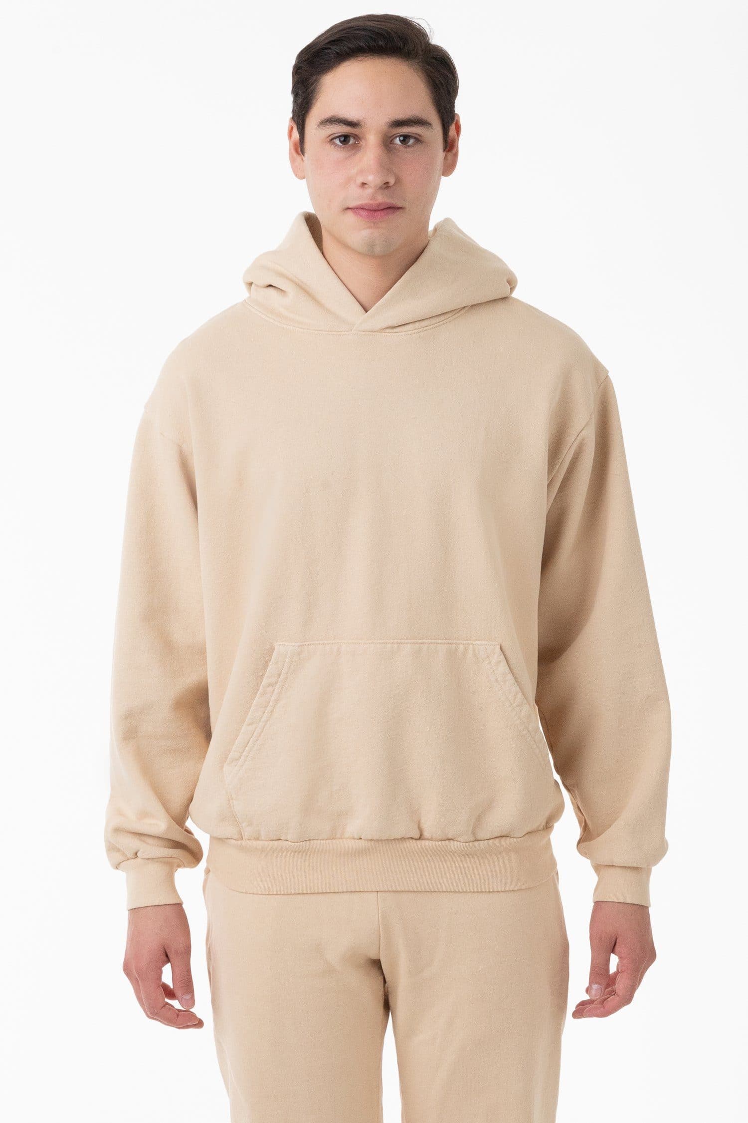 HF-09 - 14oz. Heavy Fleece Hooded Pullover Sweatshirt – Los