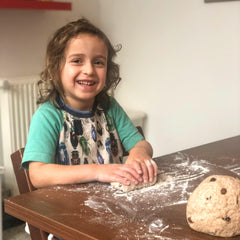 Bread baking --zero waste play dough