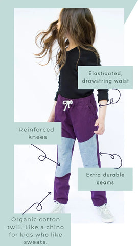 Details of what makes Jackalo pants last