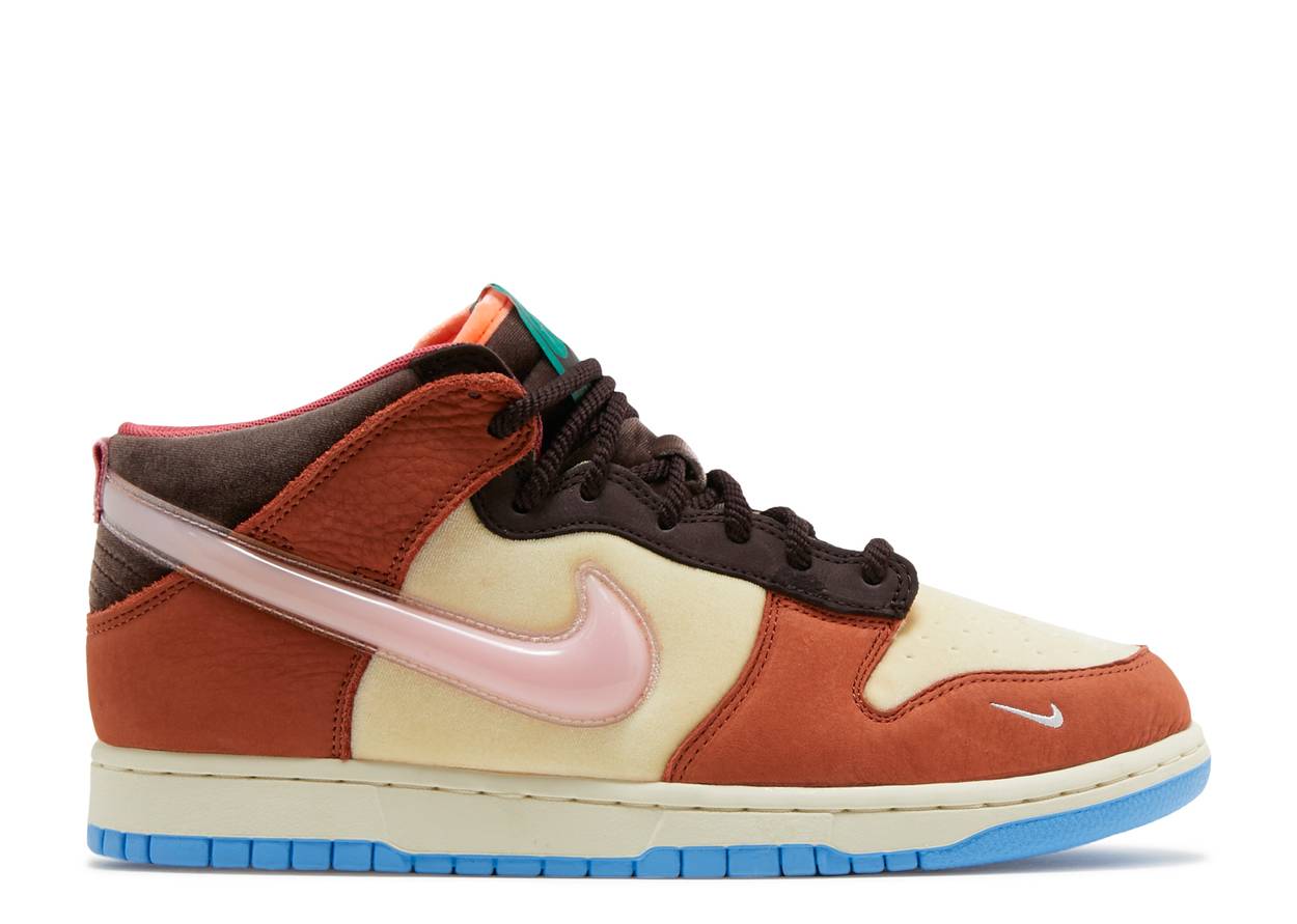 Nike Dunk Mid Social Status Free Lunch Chocolate Milk