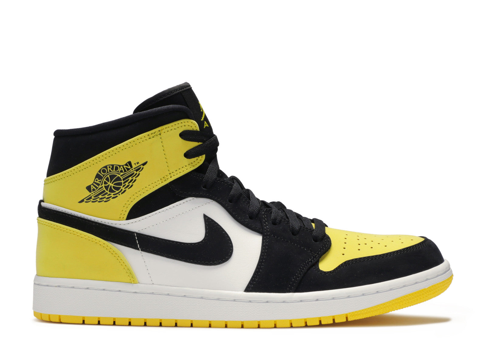 jordan 1 mid se yellow toe