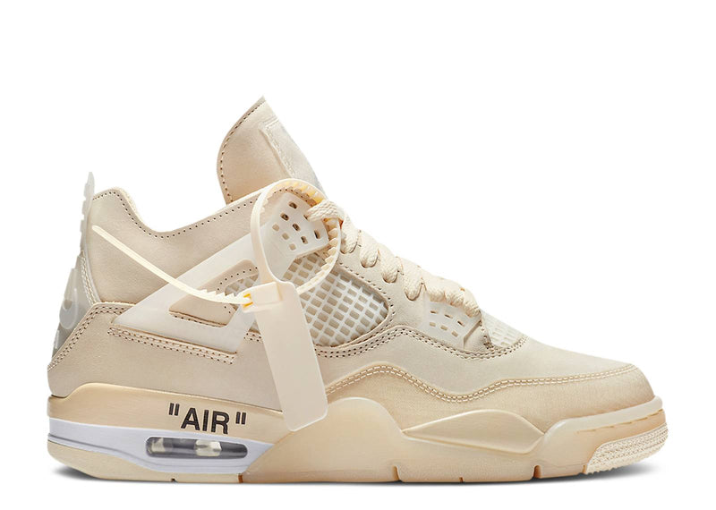 Air Jordan 4 x Off White “Sail”