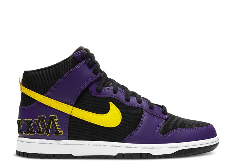 Nike Dunk High EMB Lakers