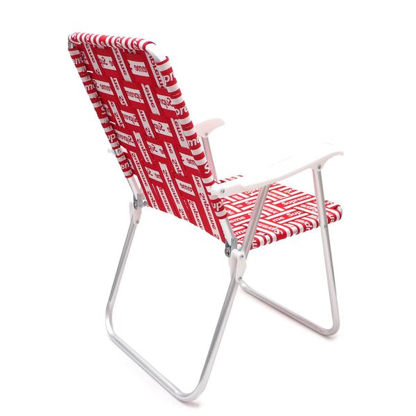 Supreme Lawn Chair Red