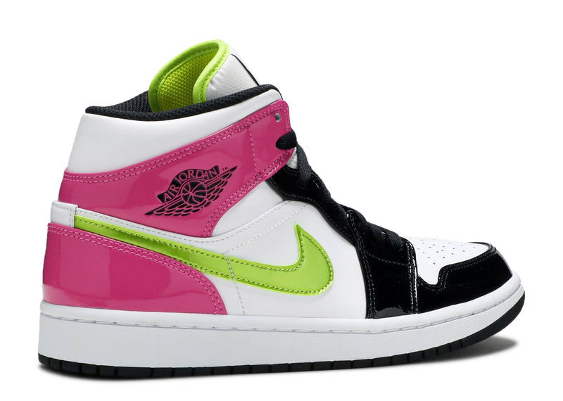 jordan 1 white black cyber pink