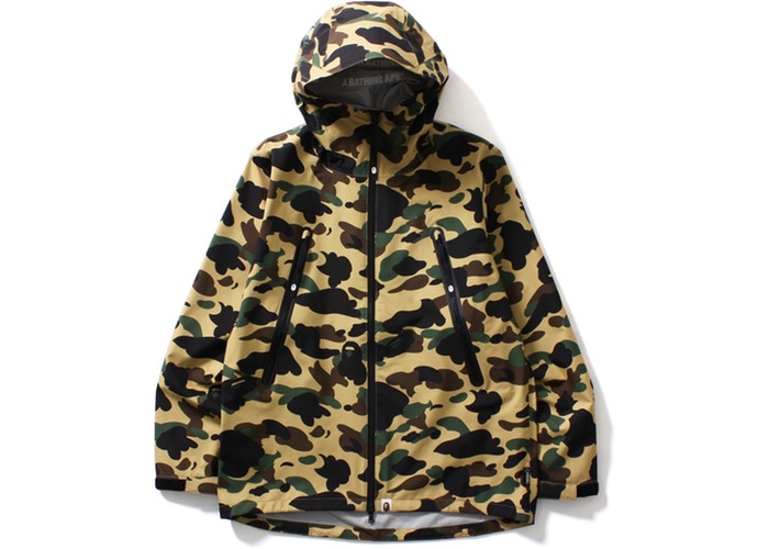 bape 1st camo hoodie jacket