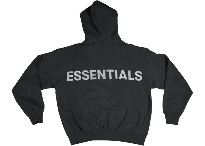 essentials logo pullover hoodie