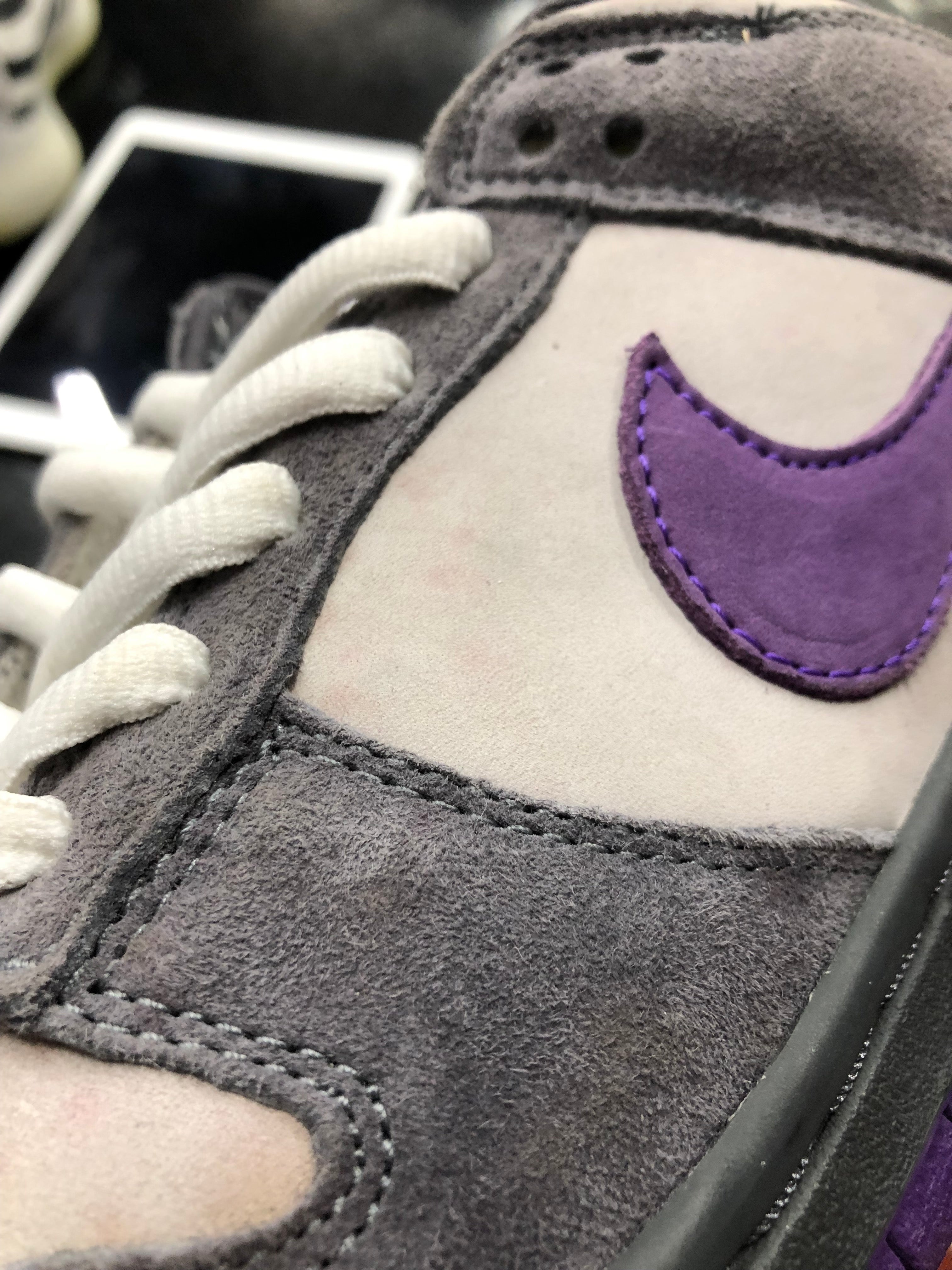 nike dunk sb low purple pigeon