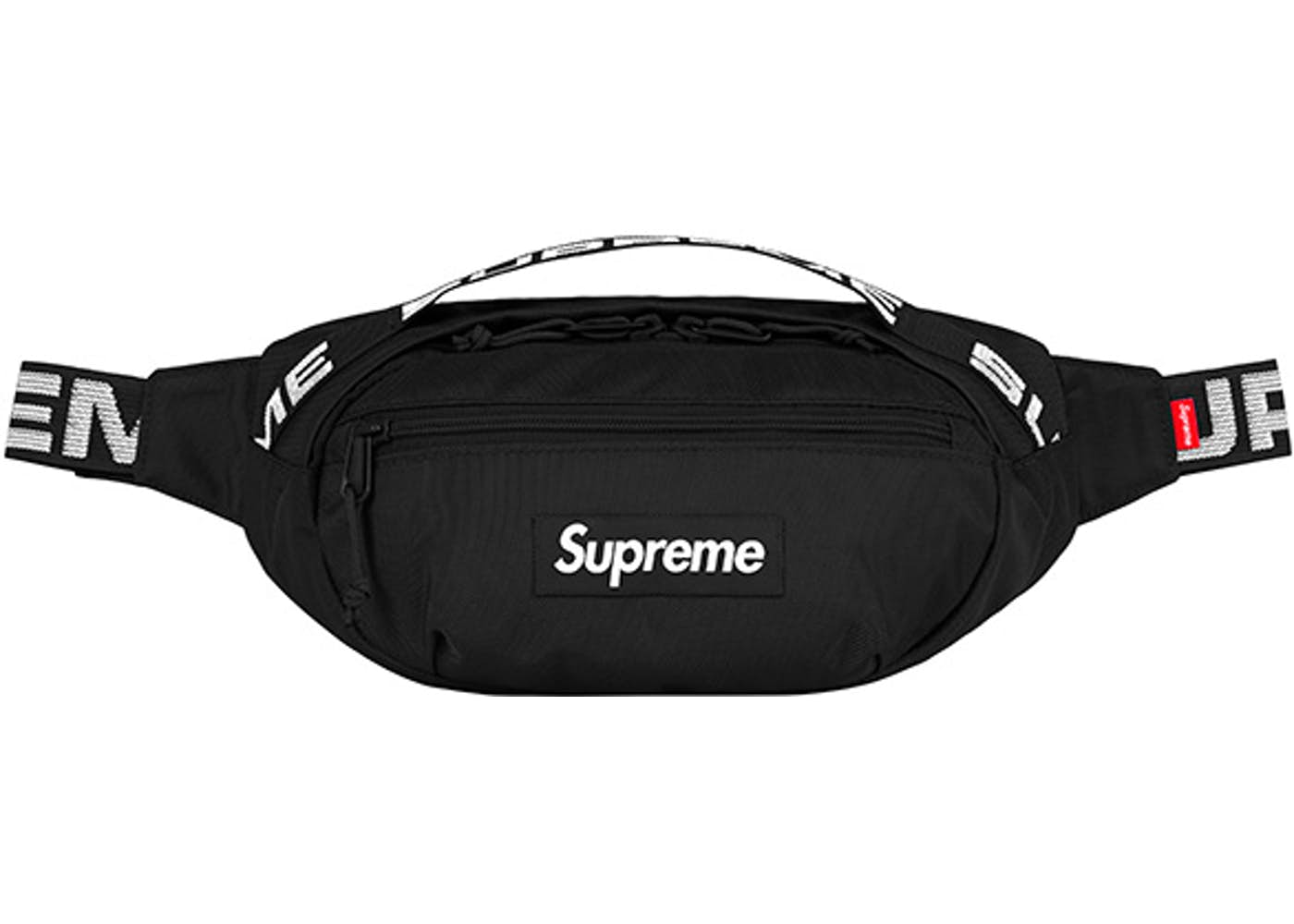 supreme waist bag ss18 red