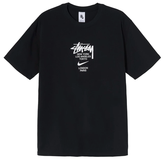 Nike x Stussy International T-shirt Black