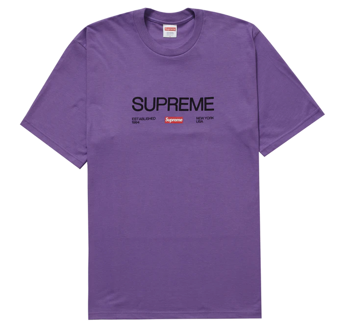 Supreme Est. 1994 Tee Purple