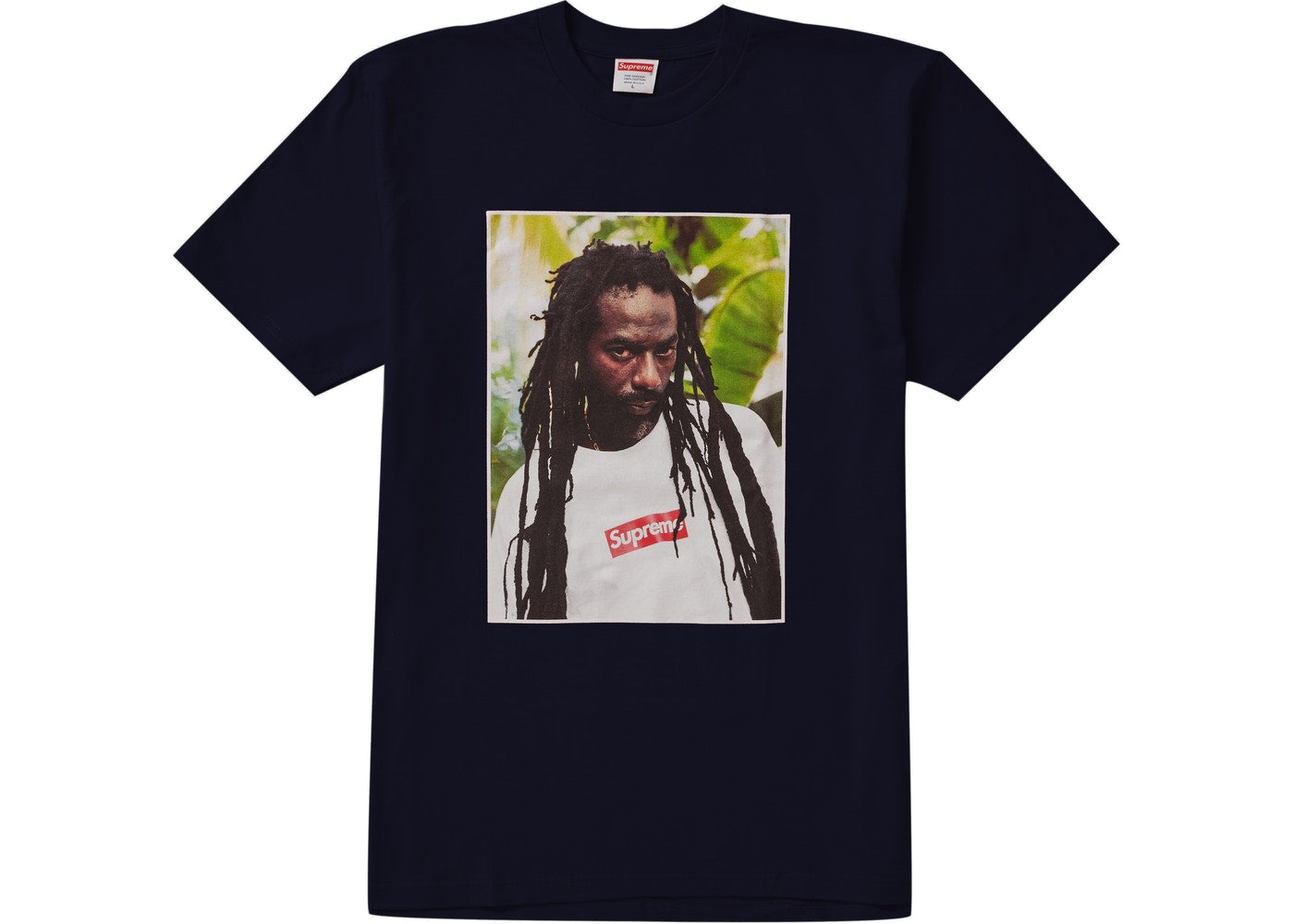 Supreme Buju Banton Tee Navy