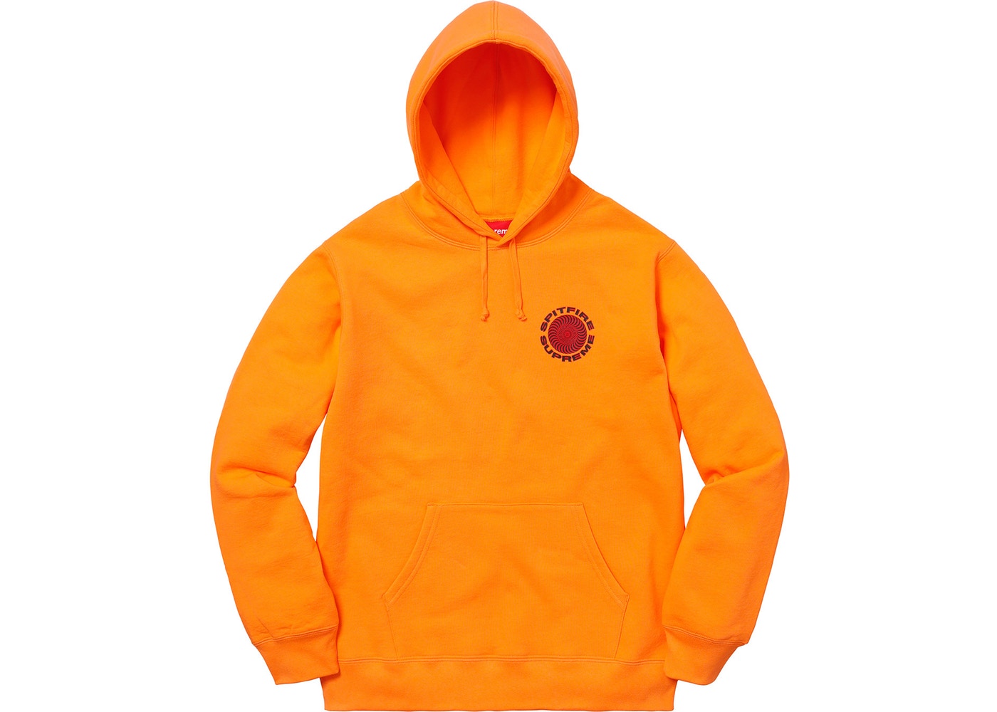 spitfire orange hoodie