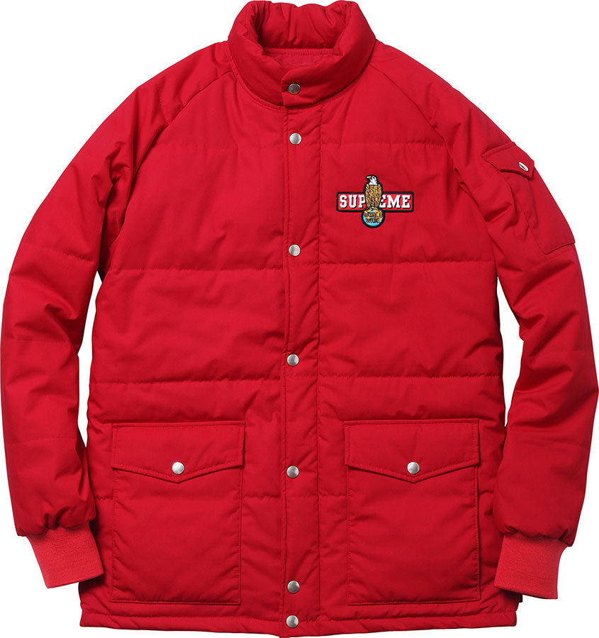 supreme mechanics puffy jacket