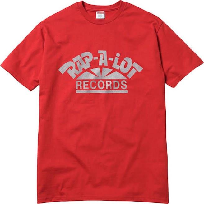 supreme rap a lot records tee