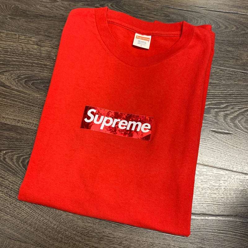 supreme holographic box logo tee, Off 