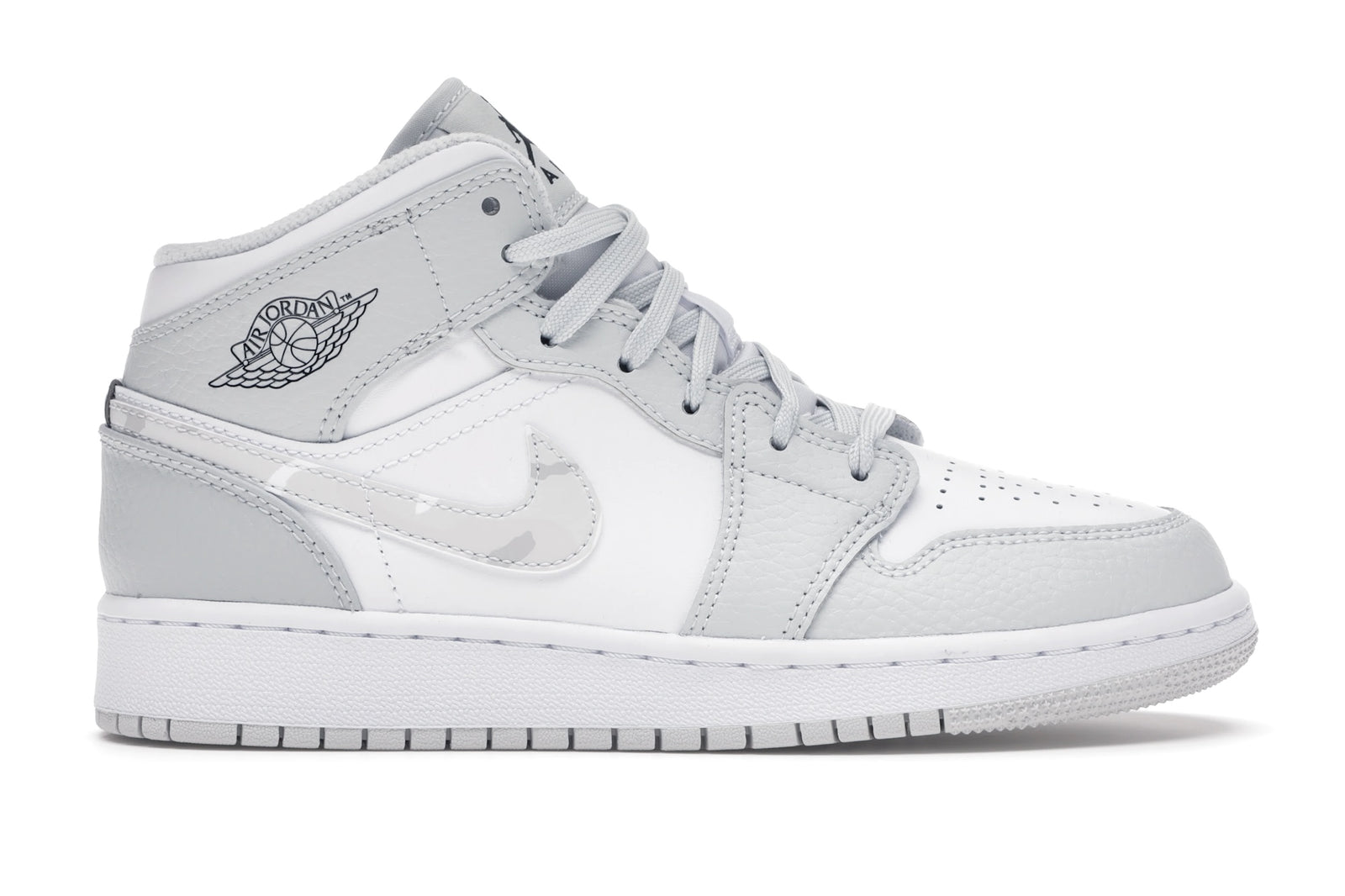 Jordan 1 Mid Grey Camo (GS)