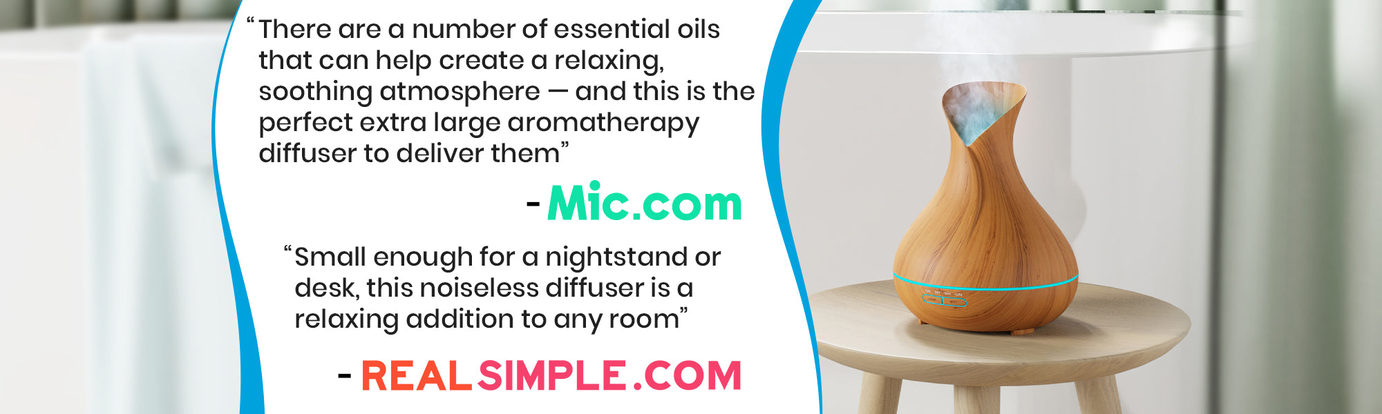 Aromatherapy Oil Diffuser - Upper Echelon Products