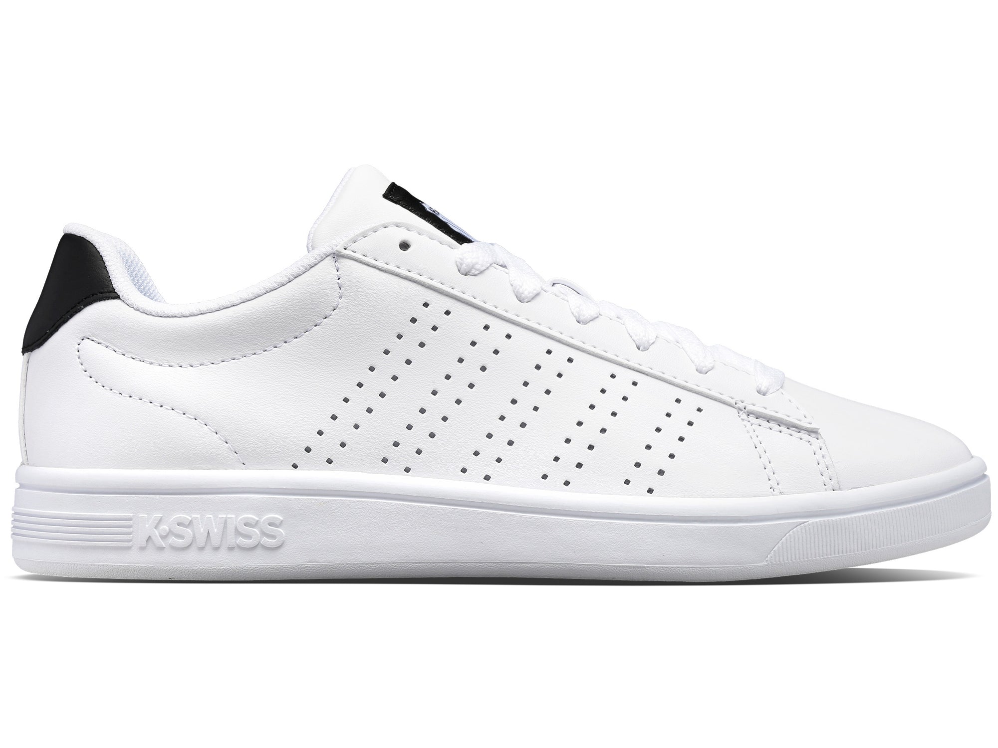 k swiss all white shoes