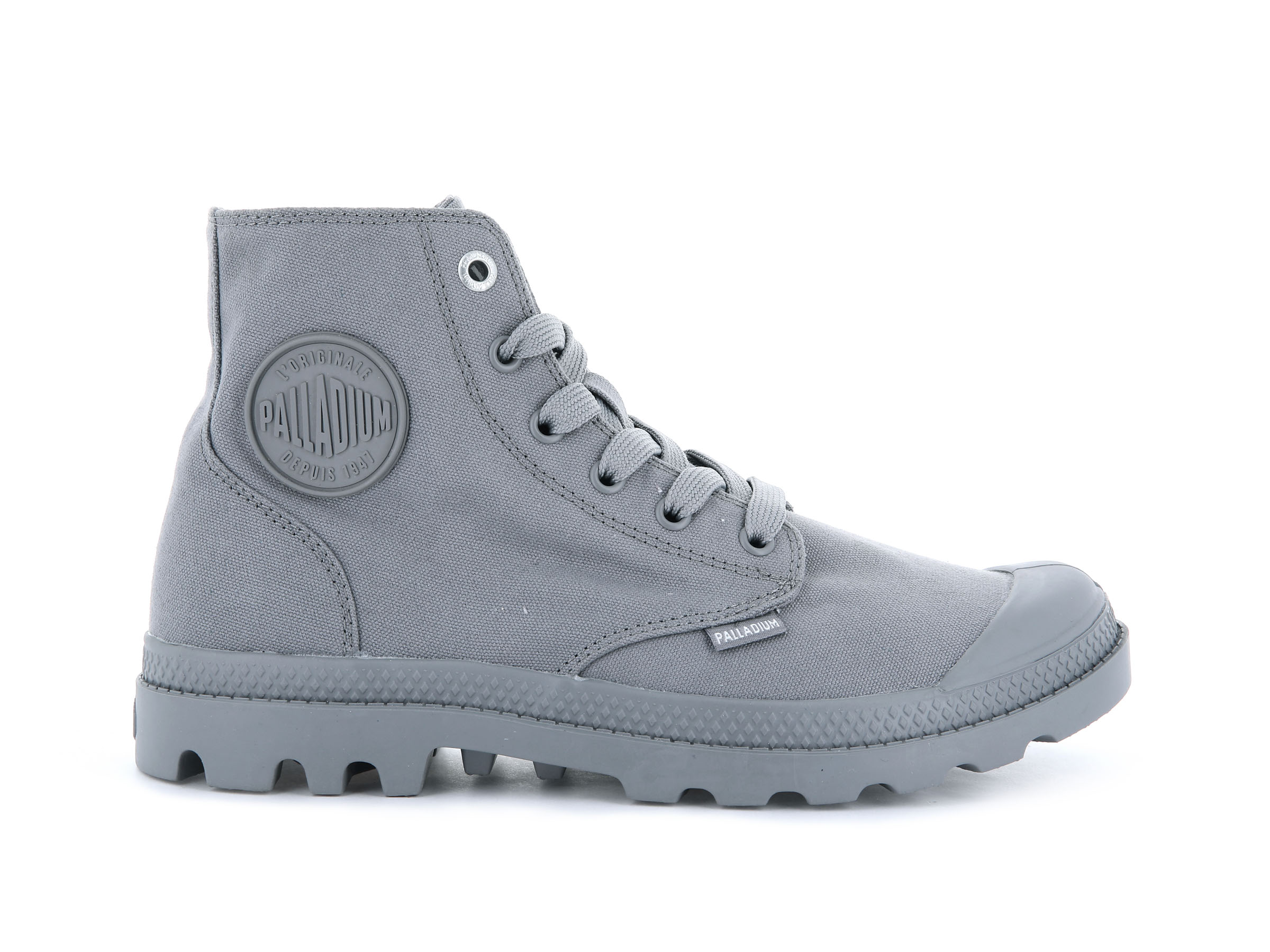 Palladium Boots Unisex MONO CHROME GRAY FLANNEL