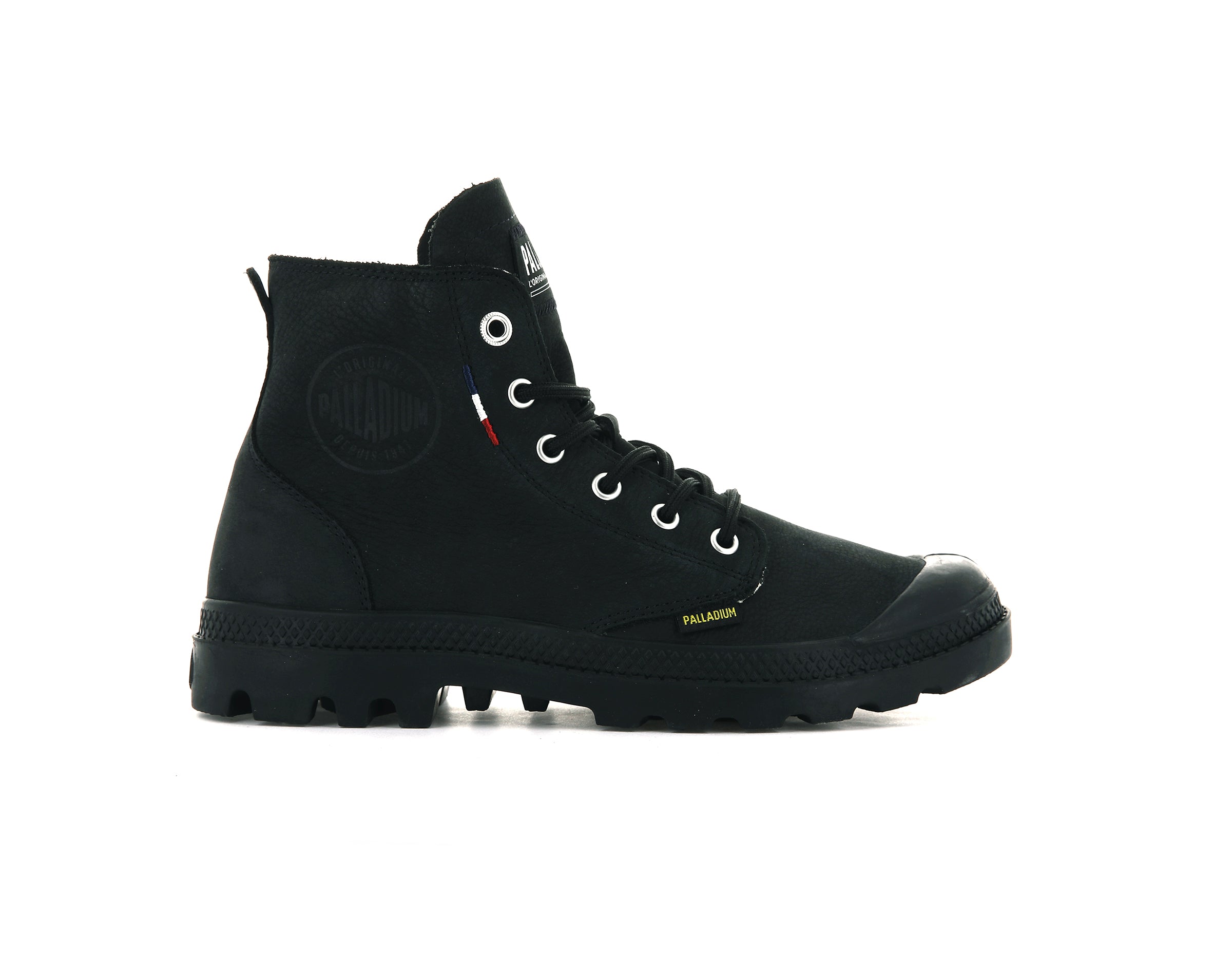 Palladium Boots Unisex PAMPA HI UL LEATHER II BLACK/BLACK