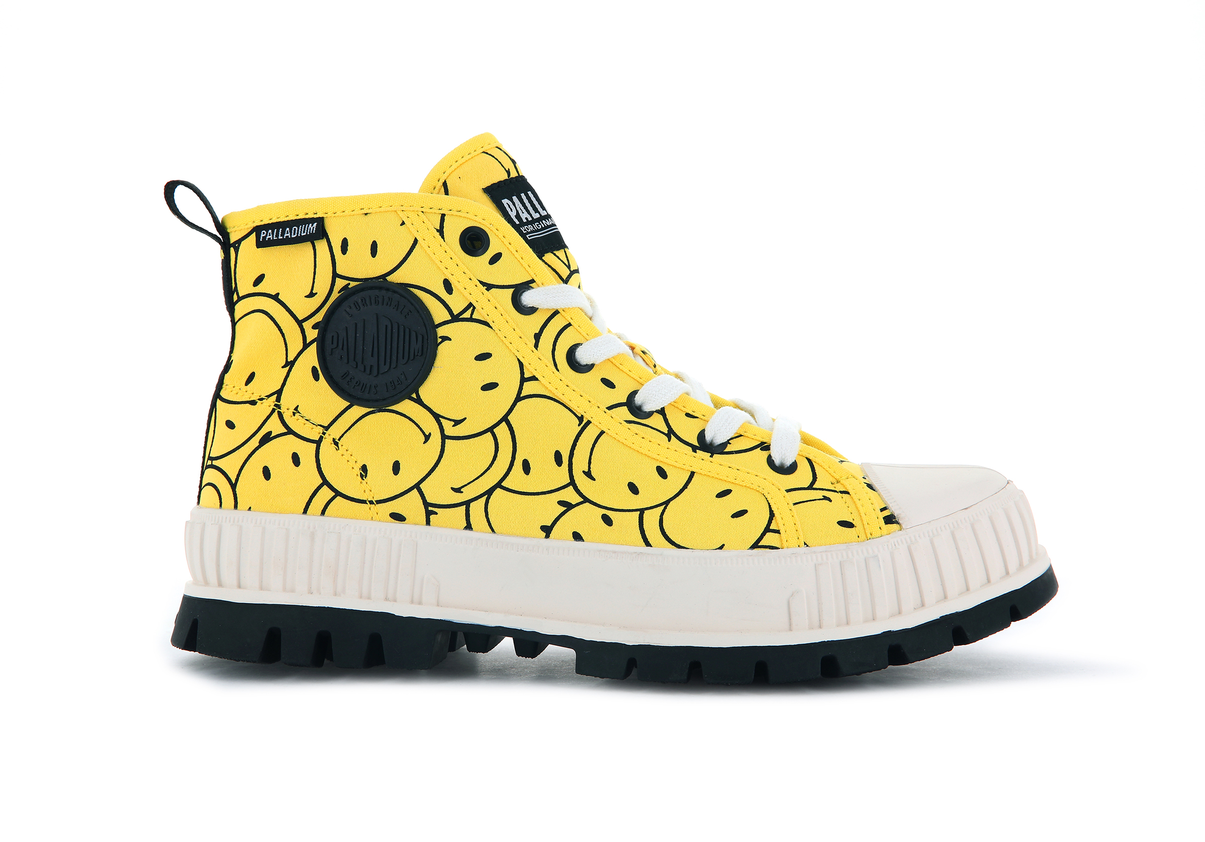 Palladium Boots Unisex PALLASHOCK SMILEY AO BLAZING YELLOW