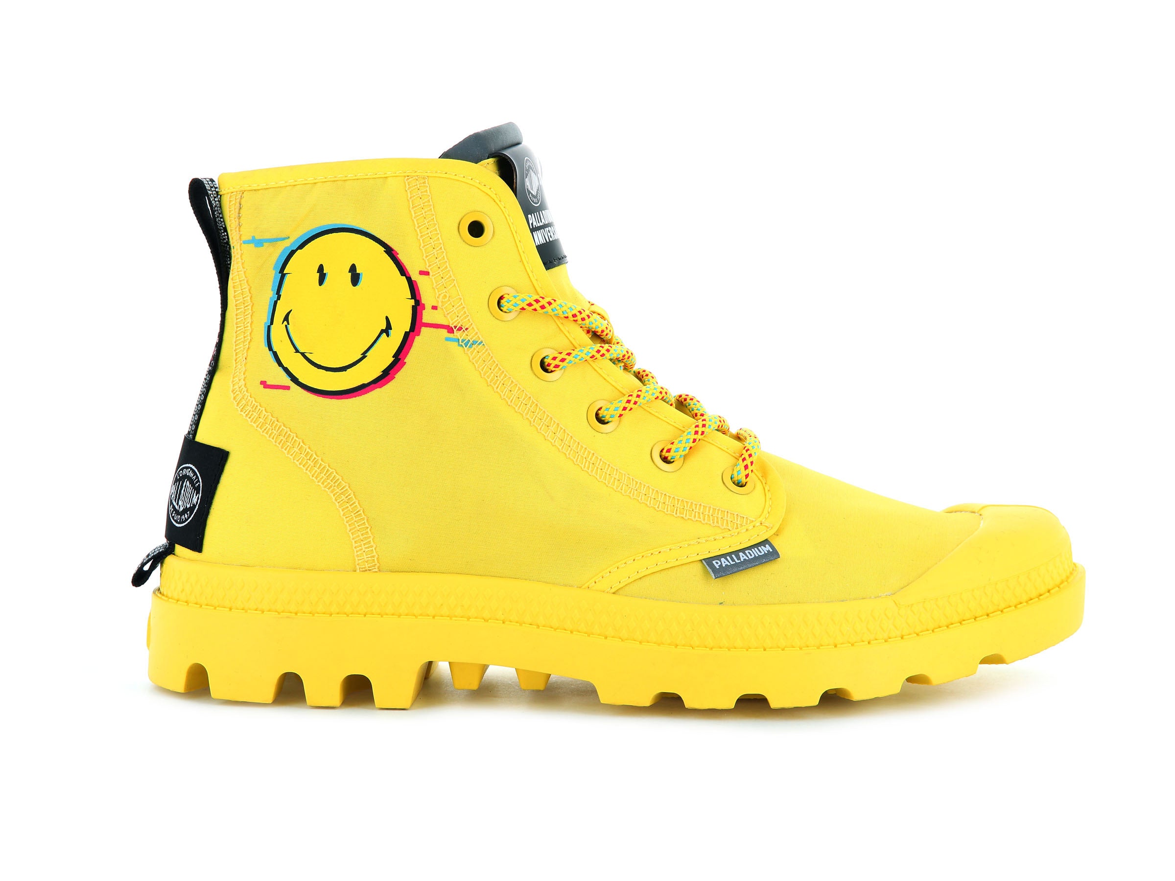 Palladium Boots Unisex PAMPA X SMILE 2000 BLAZING YELLOW